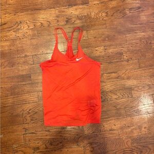 Nike Women's Bright Orange Tank Top